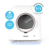 Xenon Smart Akıllı Otomatik Kedi Tuvaleti 60L Koku ve UV Sterilizasyonu Mobil App ile Kontrollü Kum Kabı X8620 - 1