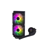 COOLERMASTER 240MM CORE 240L SPECTRUM ARGB AM5-1700P SIVI SOĞUTMALI İŞLEMCİ FANI thumbnail 1