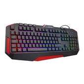 RAMPAGE KB-RX7 ALPOR PRO USB Q Trk RGB Siyah/Gri Gaming Klavye thumbnail 2