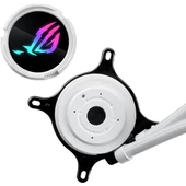 ASUS 360MM ROG STRIX LC III ARGB AM5-1700P SIVI SOĞUTMALI İŞLEMCİ FANI BEYAZ - 5