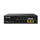TENDA 6port 30w 4port PoE S106PC 10/100 Yönetilemez Switch - 1