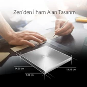 ASUS 8x ZENDRIVE SDRW-08U7M-U USB 2.0 Slim Harici DVD Yazıcı Siyah - 3