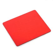 TX Flat Line Yarı Sert Üst Yüzeyli Slim Kırmızı MousePad (240x200mm) - 1