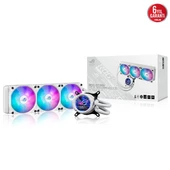ASUS 360MM ROG STRIX III 360 ARGB AM5-1700P SIVI SOĞUTMALI İŞLEMCİ FANI BEYAZ thumbnail 1