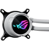 ASUS 360MM ROG STRIX LC III ARGB AM5-1700P SIVI SOĞUTMALI İŞLEMCİ FANI BEYAZ - 4