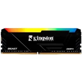 KINGSTON 16GB DDR4 3600MHZ CL18 RGB PC RFAM BEAST KF436C18BB2A-16TR - 1