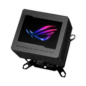 Asus Rog Ryujın Iıı Wb Cpu Su Bloğu Tam Renkli 3.5" Lcd Ekran Gömülü Vrm Fanı 178 Mikro Soğutma Kanadı Ve Bakır Alaşımlı Soğuk Plaka Soğutma Teknolojisi İle Asetek Ve Rog Bağlantı Parçaları - 3