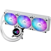 ASUS 360MM ROG STRIX LC III ARGB AM5-1700P SIVI SOĞUTMALI İŞLEMCİ FANI BEYAZ - 1