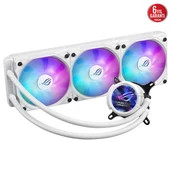 ASUS 360MM ROG STRIX III 360 ARGB AM5-1700P SIVI SOĞUTMALI İŞLEMCİ FANI BEYAZ thumbnail 4