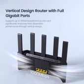 TENDA RX12L PRO AX3000 Dual Band EV Ofis Tipi Router - 3