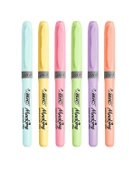 Bic Marking Fosforlu Kalem Pastel 6lı - 2