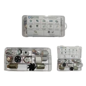 Küçük Tip Elektrik DC Motor Deney Seti Kutulu - 10 Adet (Titreşim ve Oyuncak Motoru Hediyeli) thumbnail 4