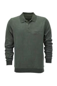 Erkek Polo Yaka Cepli Sweatshirt  6857 BGL-ST04024 thumbnail 7