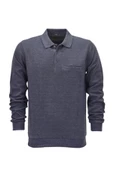 Erkek Polo Yaka Cepli Sweatshirt  6857 BGL-ST04024 thumbnail 6