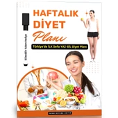 Haftalık Diyet Planı YAZ-SİL (Silinebilir Kalem Hediye) - 1