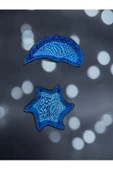 sharpart  Otantik Desenli Kabartmalı Seramik 8 Parça Kahvaltılık Ve Çerezlik Sunum Seti - 7