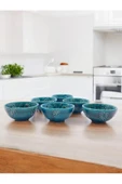 sharpart  sharp&art 6'lı Seramik 8 cm Servis Meze Sos Kase Seti - 7