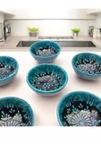 sharpart  sharp&art 6'lı Seramik 8 cm Servis Meze Sos Kase Seti - 3