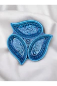 sharp&art  ÇEREZLİK,KAHVALTILIK SETLERİ,3'LÜ VE 6'LI SERAMİK KABARTMA DESENLİ 2 FARKLI RENK SEÇENEĞİ İLE... - 2