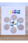 sharpart  sharp&art Ahşap Mandala Hobi Boyama Setleri - 1