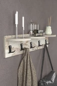 ilkal Askılık Duvar Elbise Askılığı Portmanto 80 Cm Efes - 3