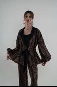 Pantalonlu Leopar Takım - 3