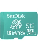 SanDisk Nintendo Switch 512GB 100/90 MB/s microSDXC Hafıza Kartı SDSQXAO-512G-GN3ZN - 1