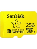 SanDisk Nintendo Switch 256GB 100/90 MB/s microSDXC Hafıza Kartı SDSQXAO-256G-GN3ZN - 1