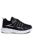 Mergenshoes Mlc Siyah Beyaz Rahat İç Taban Erkek Spor Ayakkabı - 4