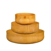 Mien Dayanıklı Bambu Bohem Kase 13 cm Küçük Boy (S) 1 Adet 7B121 - 3