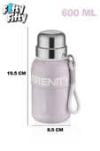 Vagonlife 600 ML Paslanmaz Çelik Termos/Su Matarası Rahat İçim-Taşıma Askılı-FF1005-600ml - 4