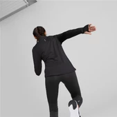 Puma Run Favorite 1/4 Zip Kadın Siyah Koşu/Antrenman Üstü - 523170 01 - 2
