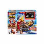 Hot Wheels Monster Trucks Ateşle Çarpışma Mücadelesi Oyun Seti - 1