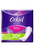 Orkid Bahar Çiçekleri Tekli Paket Yaprak Günlük Hijyenik Ped - 1