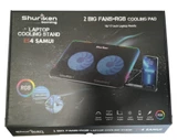 Shuriken ES4-SAMUI Laptop Soğutucu Stant 5 Kademeli - 2 FAN - RGB - 2 Port USB (15>17") - 5