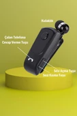 Kulaklık Telefon Bağlantılı Yüksek Ses Kalitesi Dahili Mikrofan Makaralı Bluetooth Kulaklık - 12