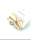 Renkli Kararmaz Taşlı Figürlü Lüks Küpe - 1