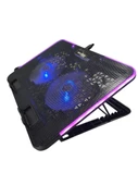 Shuriken ES4-SAMUI Laptop Soğutucu Stant 5 Kademeli - 2 FAN - RGB - 2 Port USB (15>17") - 1
