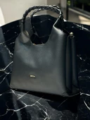 İSOLA El Ve Kol Çantası Olarak Tasarlanmış Suni Deri Bayan Omuz Çantası SL.7363477144SYH thumbnail 3