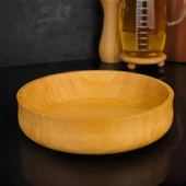Mien Dayanıklı Bambu Bohem Kase 24 cm Büyük Boy (L) 1 Adet 7B123 - 2