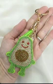 Anahtarlık Taşlı Avokado Araba Çanta Cüzdan Süsü thumbnail 2