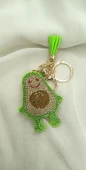 Anahtarlık Taşlı Avokado Araba Çanta Cüzdan Süsü thumbnail 3