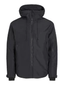 JACK JONES Erkek Softshell Su Geçirmez Siyah Mont 12262093 - 3
