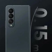 Samsung Galaxy Z Flip 6 Uyumlu Premium Çerçeve filmi  Şeffaf Ultra koruyucu Nano Jelatin - 1