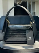 İSOLA El Ve Kol Çantası Olarak Tasarlanmış Suni Deri Bayan Omuz Çantası SL.73634496SYH thumbnail 5