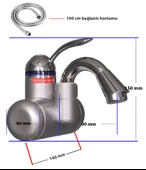 Taharet Sıcak Musluk THR-2S - 4