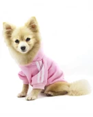 Baby Pink Adidog Kapşonlu Sweatshirt Köpek Kazağı - 2