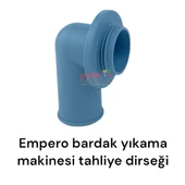 Empero Bardak Yıkama Makinesi Tahliye Dirseği - 1