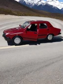 Metal Araba Çek Bırak Toros Bordo Sesli ve Işıklı ( 1/36 Ölçek ) - 4