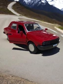 Metal Araba Çek Bırak Toros Bordo Sesli ve Işıklı ( 1/36 Ölçek ) - 1